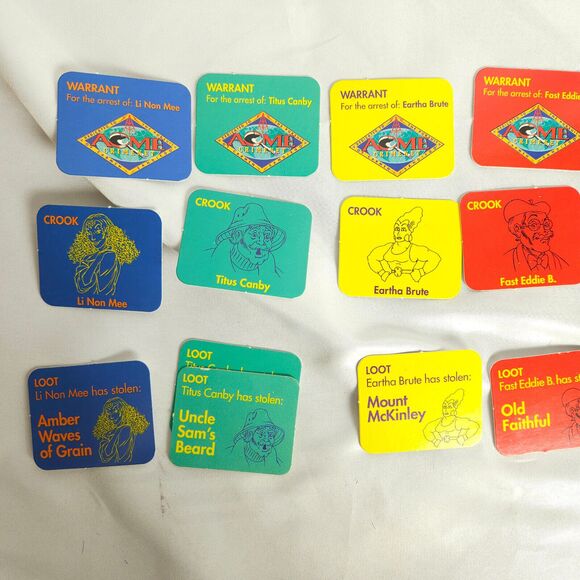 Vintage Where in the USA is Carmen Sandiego? Board Game Complete 1993 - Picture 9 of 15